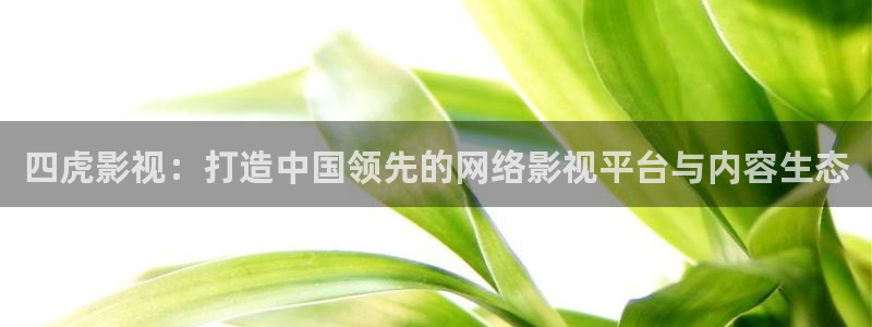 熊猫电影yy8y3(7)：四虎影视：打造中国领先的网络影视平台与内容生态